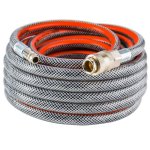 Tuyau air comprimé gris avec raccords automatiques ribitech 10m Tuyau air comprimé gris avec raccords automatiques ribitech 10m
