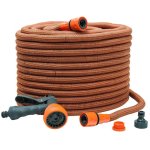 Tuyau d'arrosage extensible 40m werkapro avec pistolet