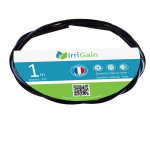 Tuyau d'arrosage goutte à goutte pvc 4x7 noir 1 mètre - micro - irrigation Tuyau d'arrosage goutte à goutte pvc 4x7 noir 1 mètre - micro - irrigation