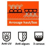 Tuyau d'arrosage micro - perfor plat - longueur 7. 50 mtres