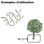 Tuyau d'arrosage micro - poreux - longueur 30 mtres