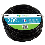 Tuyau capillaire goutte  goutte pe 1 x 3, 2 mm 200 mtres - micro - irrigation