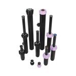 Tuy�re escamotable 570 z 6 psi - emergence 15 cm (sans buse), entr�e lat�rale