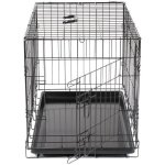 Vadigran cage metallique pliable classic - 76 x 48 x 55 cm - noir - pour chien