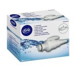 Vanne d'arrt 1 / 4 de tour + embout cannel  32 / 38 mm