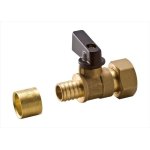 Vanne d'arrt per  glissement crou libre 15 x 21 mm