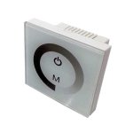 Variateur led tactile blanc 12v / 24v - silamp