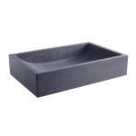 Vasque  poser en pierre naturelle versailles gris ardois