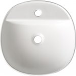 Vasque � poser thiva blanche satin�