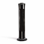 Ventilateur colonne 77cm 45w 3 vitesses noir - dom384n