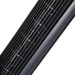 Ventilateur colonne tour oscillant silencieux 45 w 3 vitesses 27l x 27l x 75h cm noir