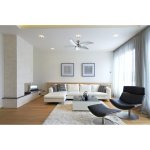 Ventilateur plafond 132cm + lumire - dcf52lsr