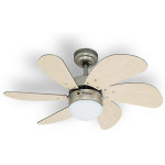 Ventilateur de plafond 75cm + lumi�re - dc30t