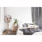 Ventilateur sur pied 3 vitesses 45cm 50w cuivre - dfs45sco Ventilateur sur pied 3 vitesses 45cm 50w cuivre - dfs45sco