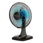 Ventilateur de table 25cm 28w noir / bleu - vu2110f0
