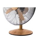Ventilateur de table 30cm de diamtre, tendance 2019 design bois, struc ewt - woodairf