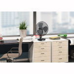 Ventilateur de table 45cm 45w 3 vitesses noir - ddf45z