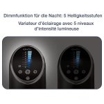 Ventilateur tour oscillant quietset / / tlcommande / coloris noir honeywell - hyf290e4