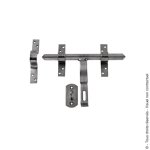 Verrou vervelle avec gche d. 14mm zingu