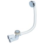 Vidage pour baignoire cble siphon orientable
