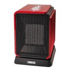 Zanussi chauffage ceramique oscillant cubik 1800w noir ou rouge Zanussi chauffage ceramique oscillant cubik 1800w noir ou rouge