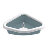 Zolux bac a litiere dangle 54 x 40 x 14 cm - bleu acier - pour chat