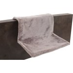 Zolux hamac a fixer au radiateur - l44xl42xh22 cm - gris - pour chat