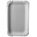 Assiette en carton - rectangulaire 10 x 16 cm Assiette en carton - rectangulaire 10 x 16 cm