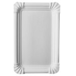Assiette en carton - rectangulaire 13 x 20 cm Assiette en carton - rectangulaire 13 x 20 cm