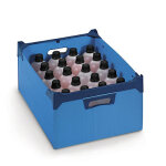 Bac plastique alvéolaire gerbable bleu 555 x 360 x 210 mm - 36 l Bac plastique alvéolaire gerbable bleu 555 x 360 x 210 mm - 36 l