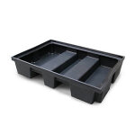 Bac de r�tention capacit� de r�tention 120 l dimensions ext�rieures 1240 x 840 x 230 mm