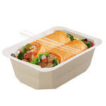 Barquette carton scellable food k - 1000 cc