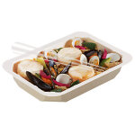 Barquette carton scellable food k - 500 cc