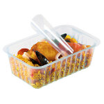Barquette scellable transparente 192 x 137 x 100 mm Barquette scellable transparente 192 x 137 x 100 mm