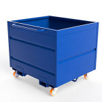 Benne basculante sans roues dimensions extérieures 1280 x 1100 x 1370 mm Benne basculante sans roues dimensions extérieures 1280 x 1100 x 1370 mm