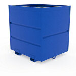 Benne basculante sans roues dimensions ext�rieures 1285 x 1100 x 1375 mm