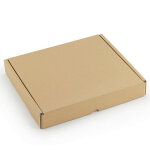 Bo�te carton avec fermeture renforc�e int�rieur blanc - 320 x 280 x 50 mm