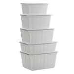 Bote  couvercle indpendant cartybox - 450 cc