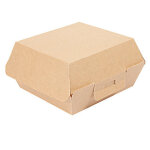 Boîte hamburger en carton - 265 x 122 x 70 mm Boîte hamburger en carton - 265 x 122 x 70 mm
