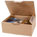 Bote postale carton brun - 430 x 300 x 120 mm