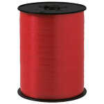 Bolduc satin - rouge 7 mm x 500 m