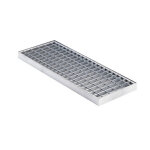 Caillebotis de r�tention en acier galvanis� - 950 x 560 x 50 mm