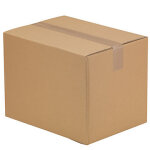 Caisse carton �fond automatique plat double cannelure - 200 x 150 x 150 mm
