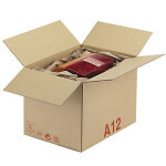 Caisse carton palettisable a - norme ect - 400 x 300 x 200 mm