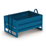 Caisse - palette métallique dimensions extérieures 1270 x 1010 x 840 mm charge utile 2000 mm Caisse - palette métallique dimensions extérieures 1270 x 1010 x 840 mm charge utile 2000 mm
