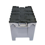 Caisse plastique demi - palette 190 l