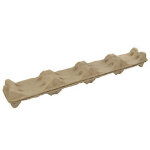 Calage en cellulose pour bobines et rouleaux - 4 berceaux / format 1170 x 190 x 70 mm Calage en cellulose pour bobines et rouleaux - 4 berceaux / format 1170 x 190 x 70 mm