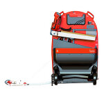 Cercleuse semi - automatique pour palettes ergopack economique - 770 x 630 x 1200 mm