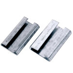 Chape semi - ouverte pour tendeur - sertisseur record - largeur feuillard 13 mm Chape semi - ouverte pour tendeur - sertisseur record - largeur feuillard 13 mm