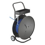 Chariot - dévidoir multi - usages - pour feuillard pp / pet Chariot - dévidoir multi - usages - pour feuillard pp / pet